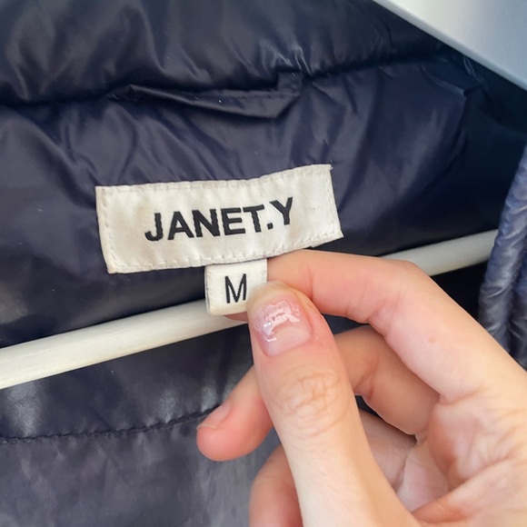 Vintage blue-purple winter puffer jacket - Picture 3 of 3